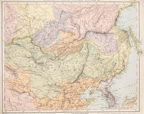 Russia in Asia, chinese empire &c. 1884